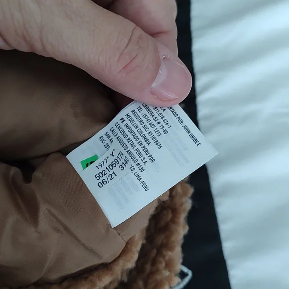 😍 GUC American Eagle Ladie's Cropped Sherpa Teddy Jacket, Brown, Small - Picture 11 of 11